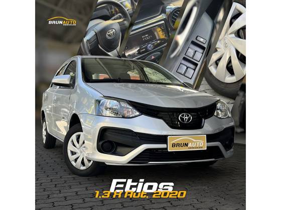 TOYOTA ETIOS 1.3 X 16V FLEX 4P AUTOMÁTICO TOYOTA ETIOS 1.3 X 16V FLEX 4P AUTOMÁTICO